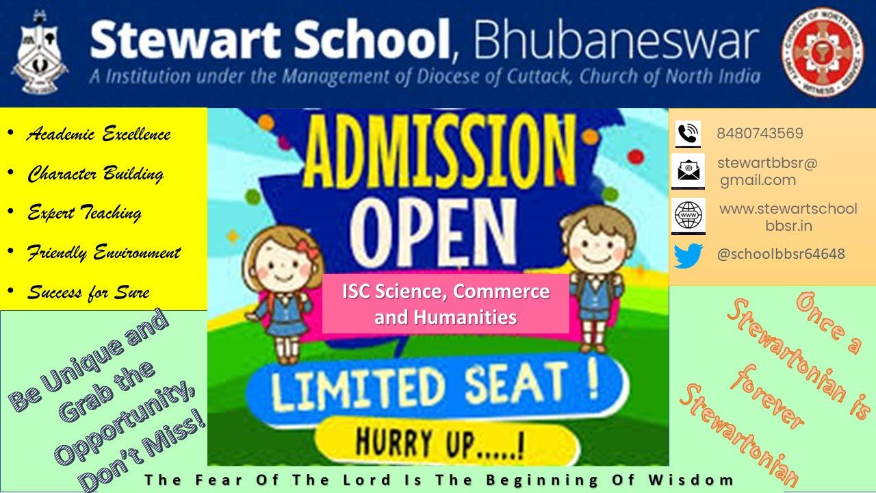 Admission Open–Hurry Up!
